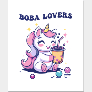 Boba Lovers Posters and Art